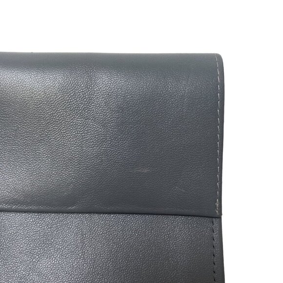 Heidi Sturgess Clutch Bag Gray Leather - Picture 11 of 11